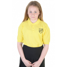 New Lanark Primary Yellow Polo Shirt